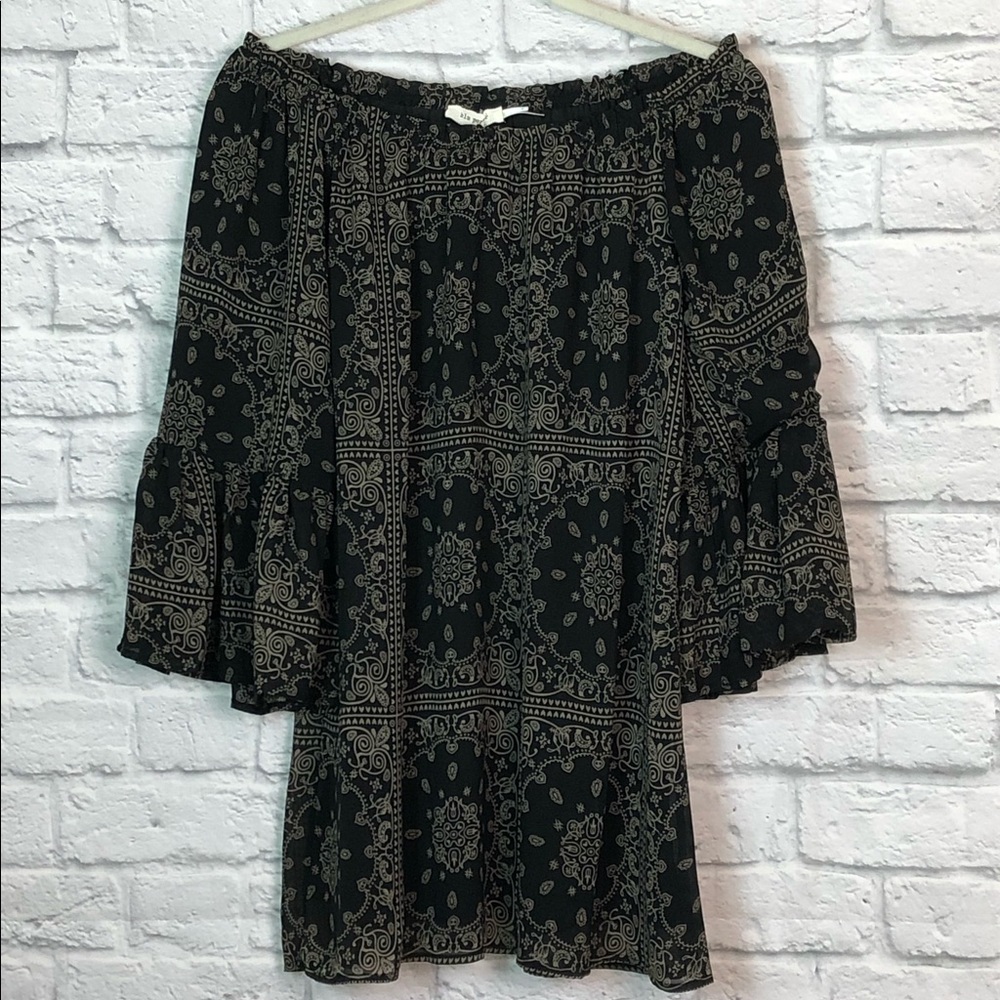 NWT Altar’d State Blu Pepper small dress patterned